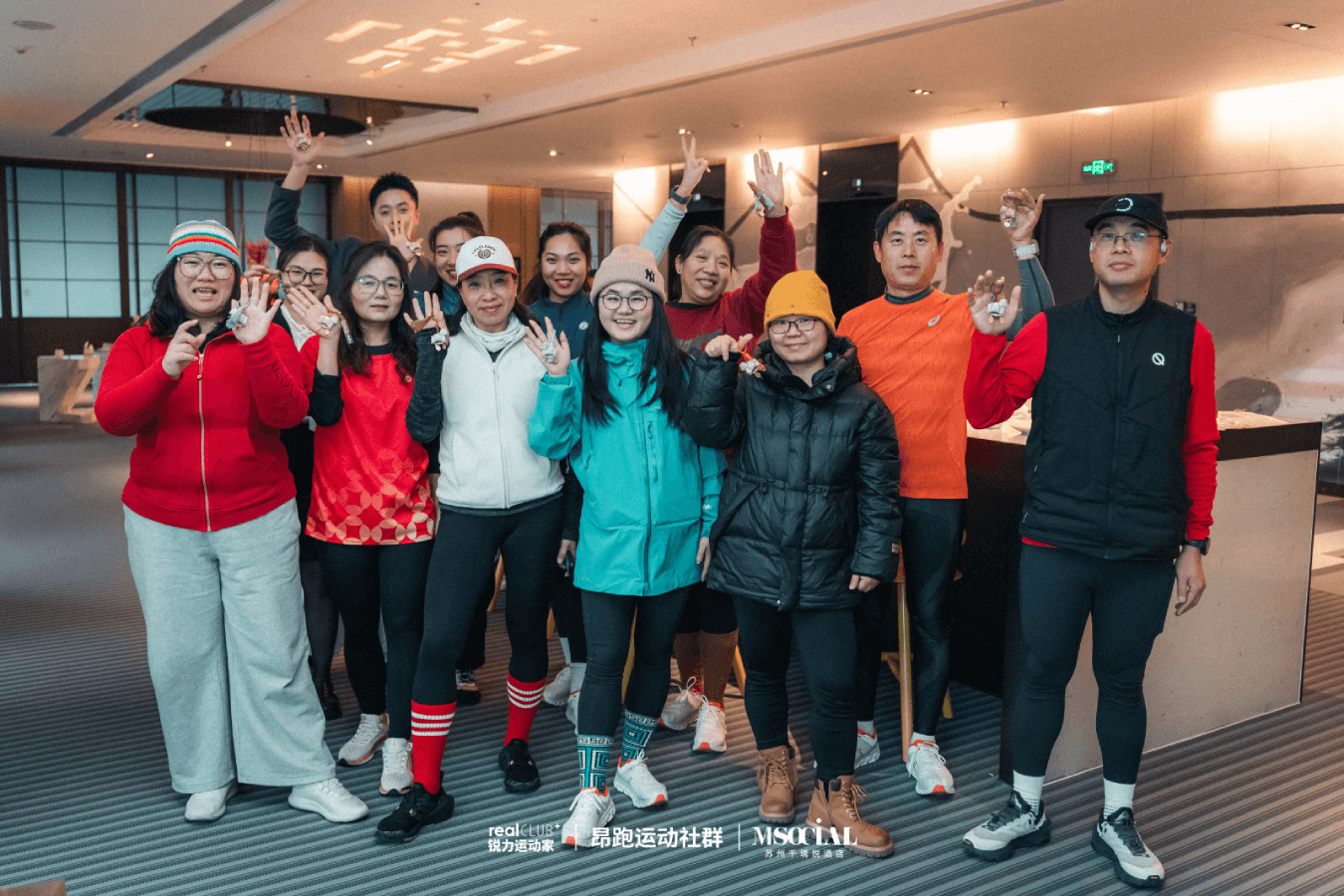 The successful convergence of fitness and heritage, resulting in a memorable and shareable brand moment.