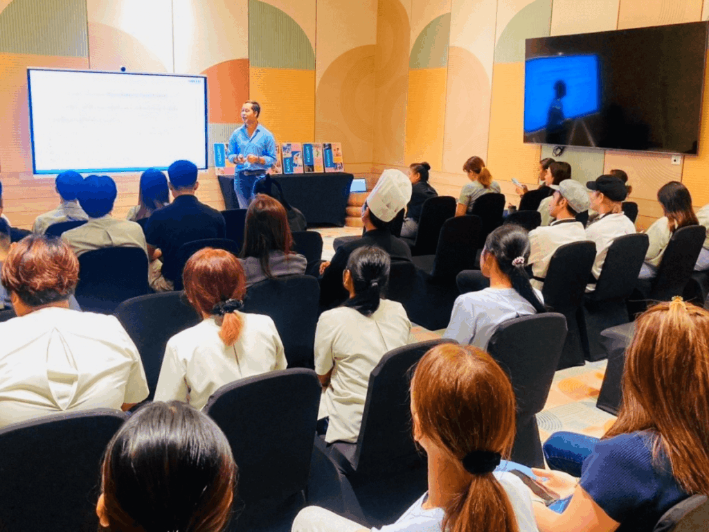 At M Social Hotel Phuket, interactive sessions led by Department Heads spark creativity and turn brand values into meaningful, real-world experiences.