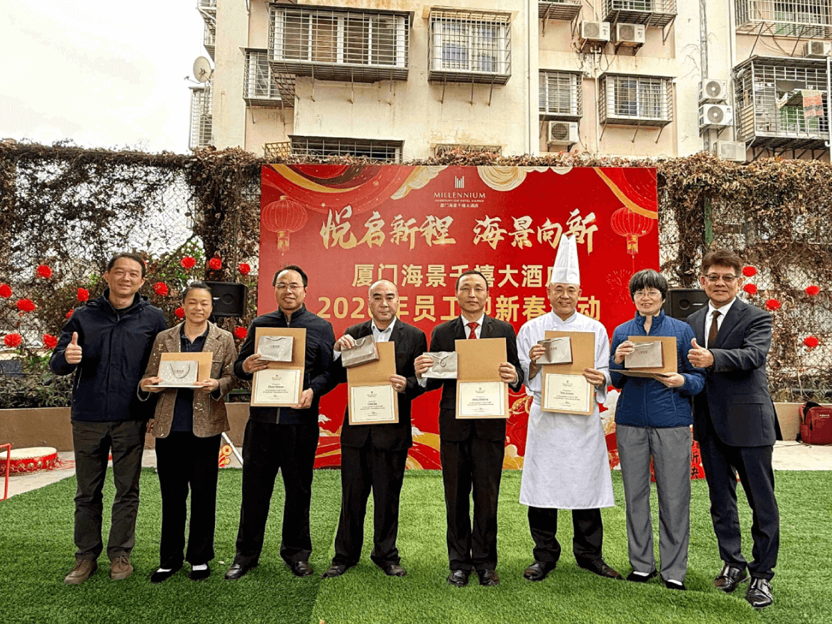 Celebrating 20 years of dedication, commitment, and invaluable contributions from team members who form the heart of the hotel.