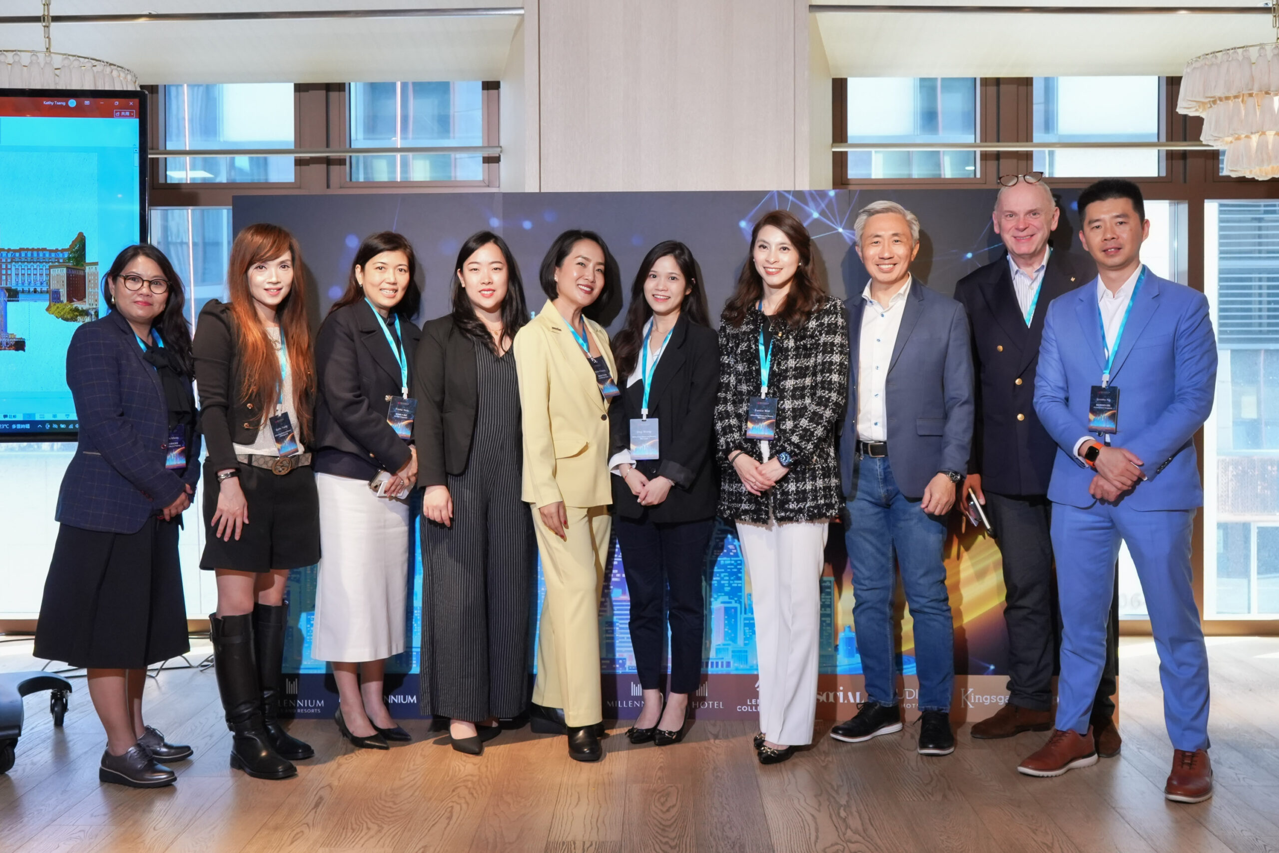 The IGNITE! team: hotel and regional sales representatives from Singapore, Thailand, Malaysia and the European region.
