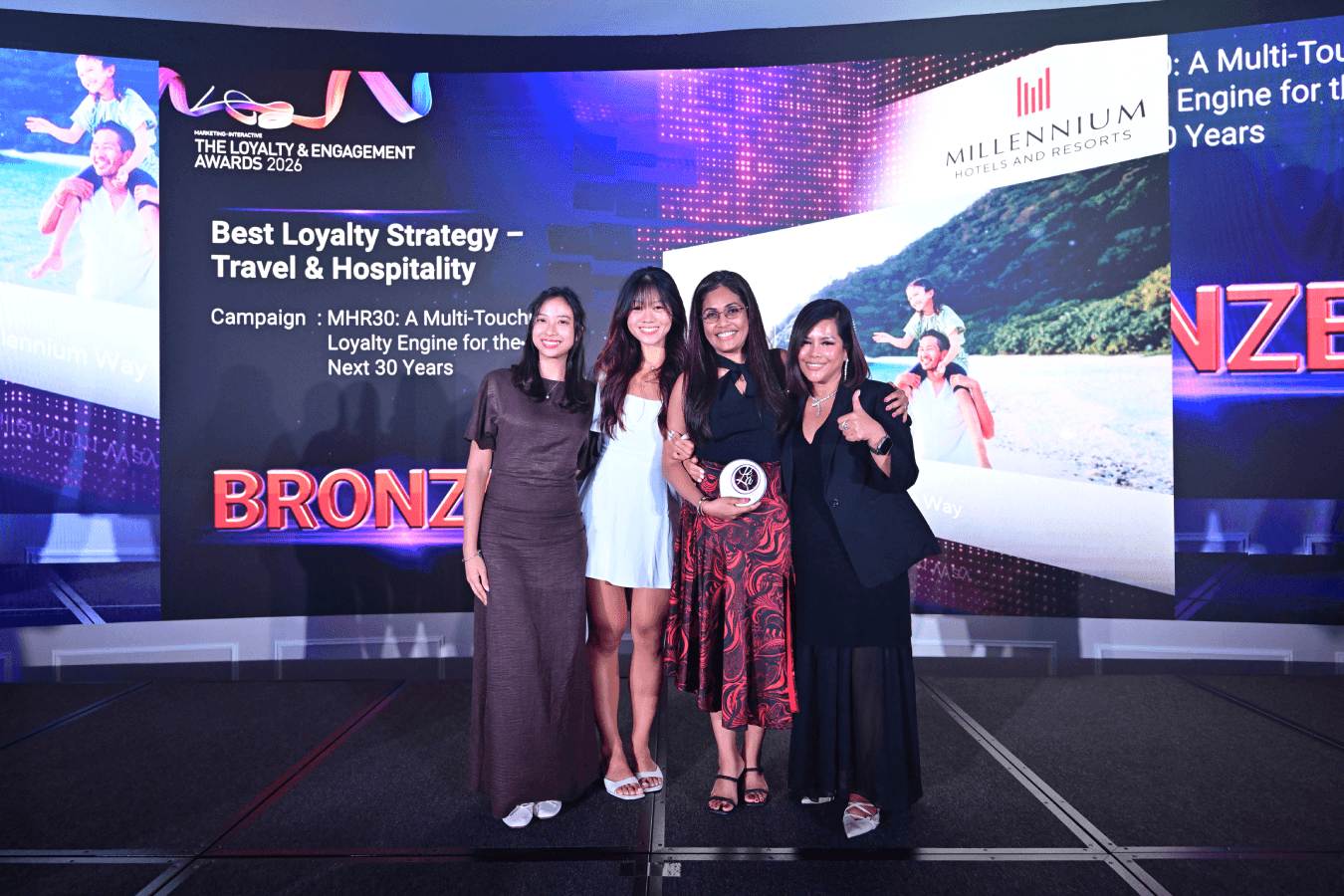 Bronze for MHR30 in Best Loyalty Strategy, Travel & Hospitality.