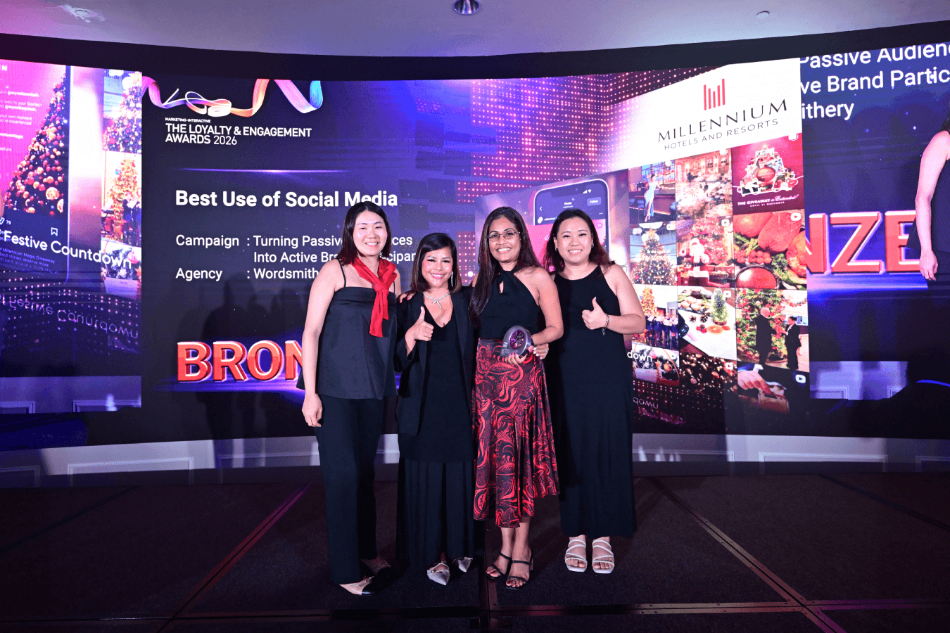 Bronze for Turning Passive Audiences Into Active Brand Participants in Best Use of Social Media.