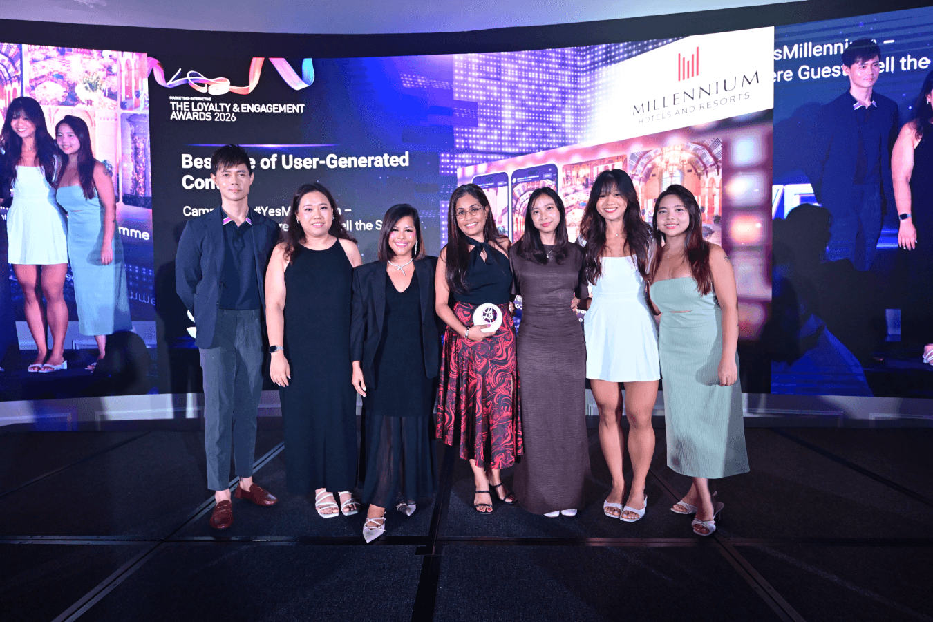 Silver for #YesMillennium: Where Guests Tell the Story in Best Use of User-Generated Content.
