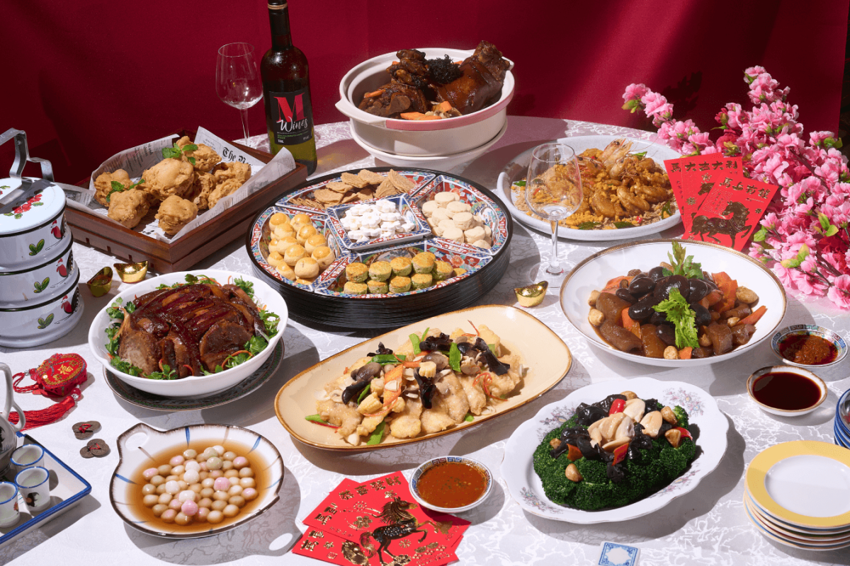 Princess Terrace's Blossoms of Fortune Authentic Penang Buffet featuring festive favourites and live stations