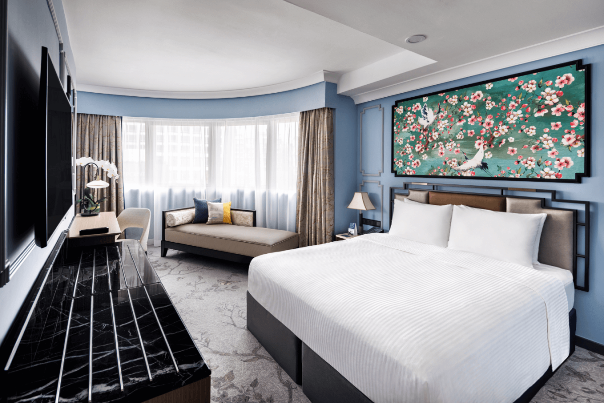 Signature Studio Room featuring intelligent energy-saving system controlled by sensors and RFID technology