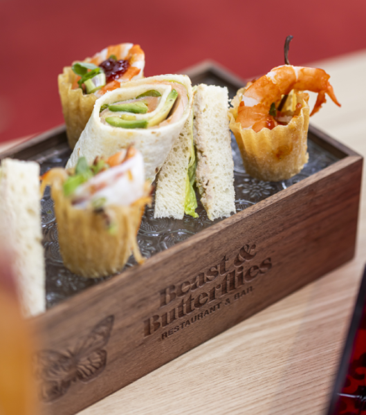 The Social Hub at M Social Resort Penang provides a vibrant, contemporary setting for the afternoon tea experience, blending modern design with a laid-back social atmosphere.