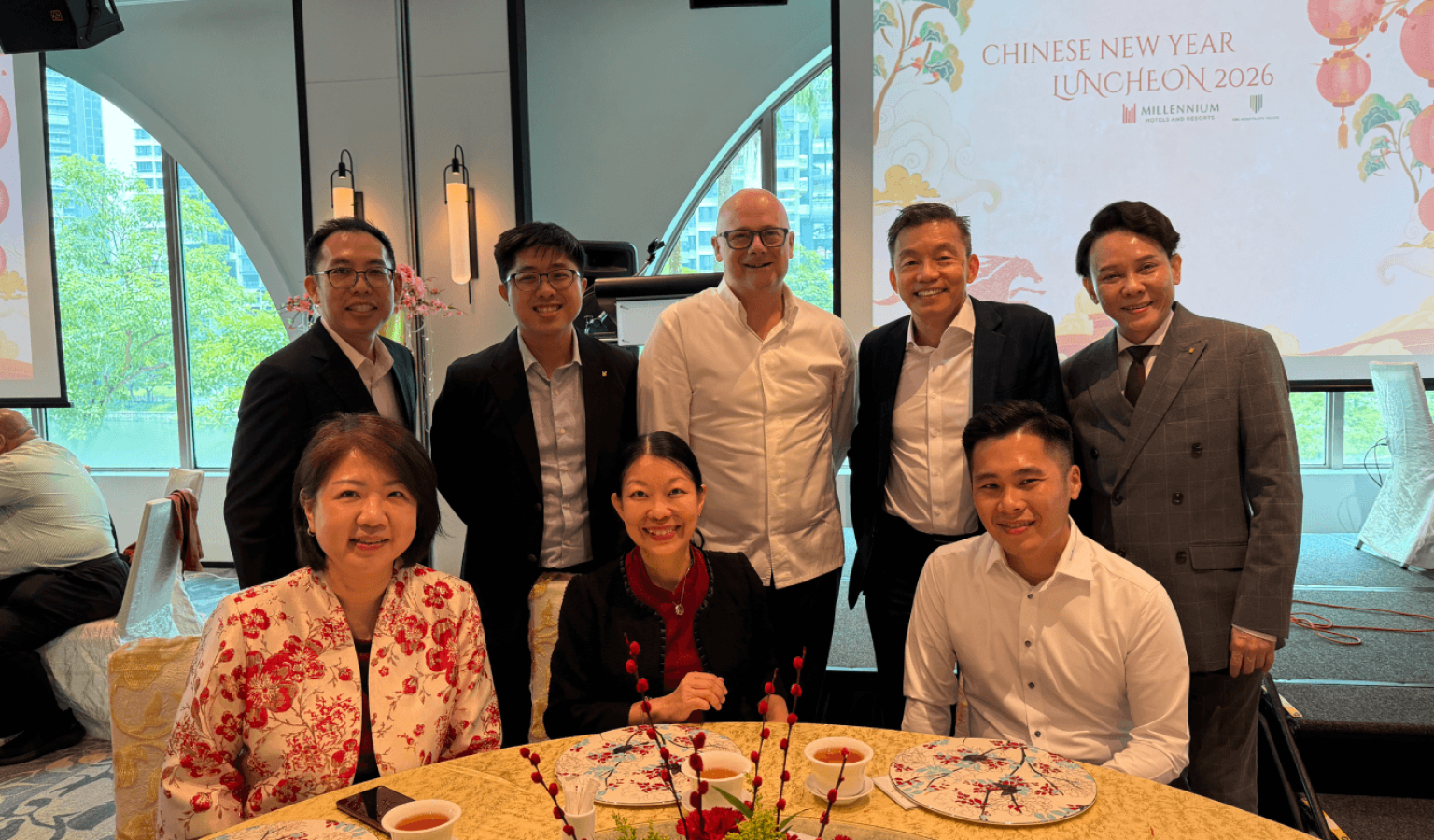 Colleagues from across Millennium Hotels and Resorts came together to celebrate the Lunar New Year.