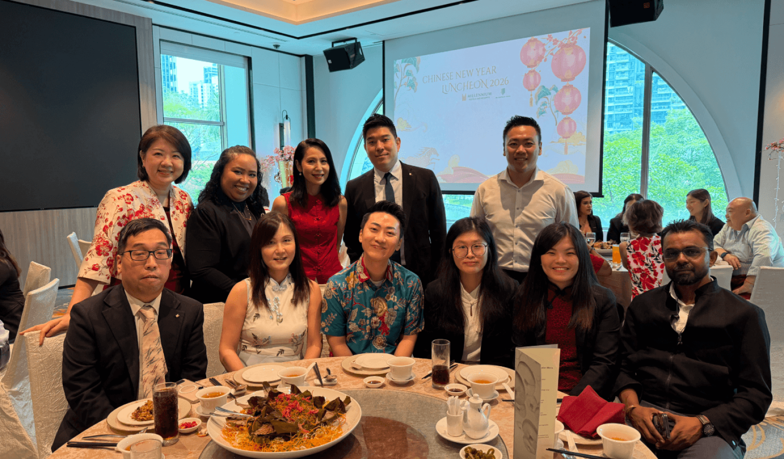 Colleagues from across Millennium Hotels and Resorts came together to celebrate the Lunar New Year.