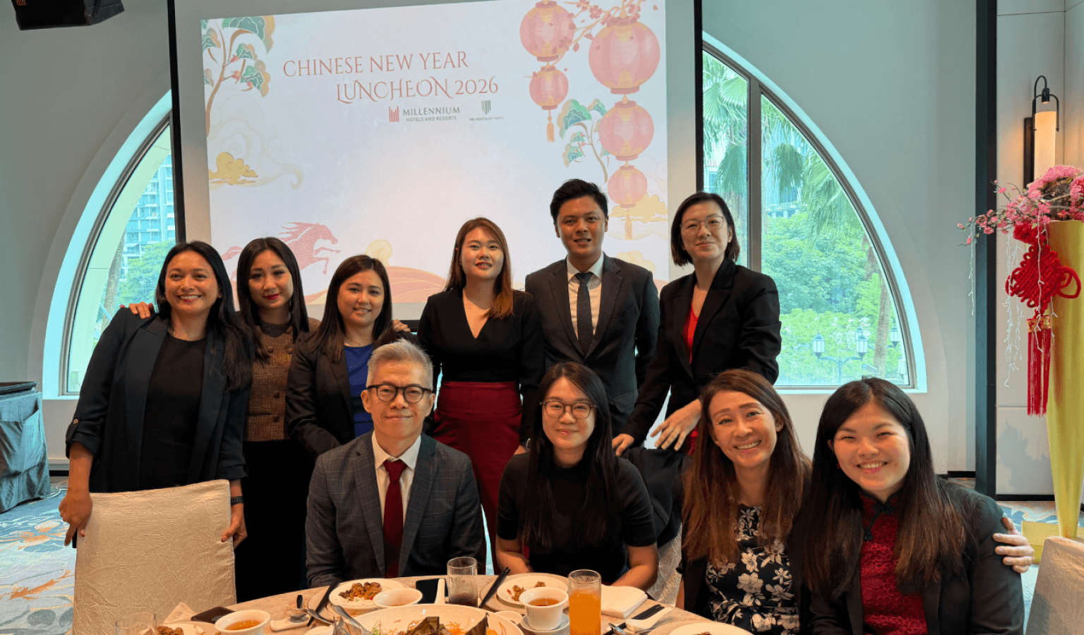 Colleagues from across Millennium Hotels and Resorts came together to celebrate the Lunar New Year.