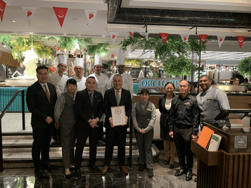 The Orchard Cafe team celebrates its Tatler Best Spotlight 2026 recognition.