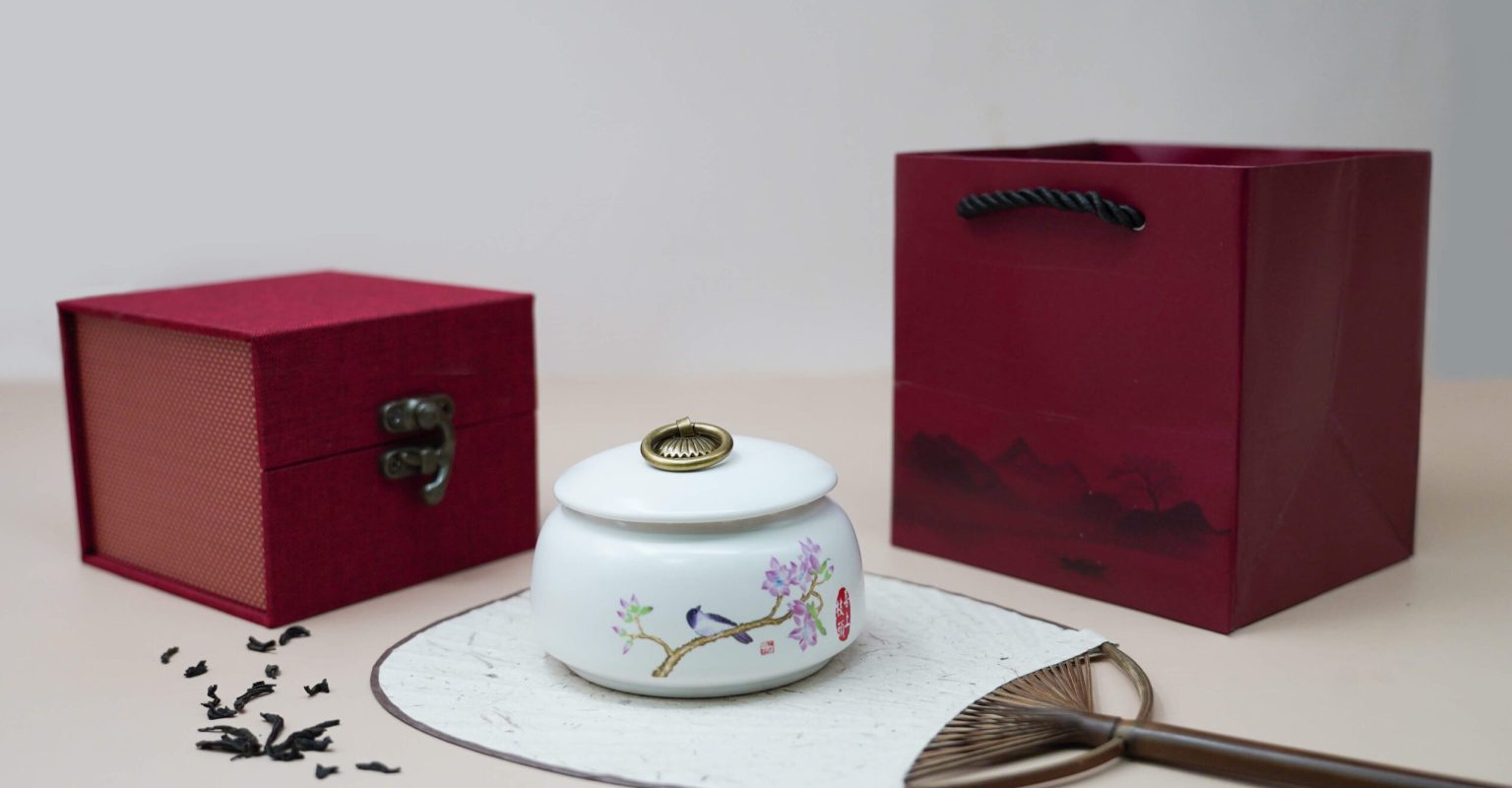 Each guest receives a customised tea canister sealed with leaves picked during their visit, a practical souvenir of the spring tea experience.
