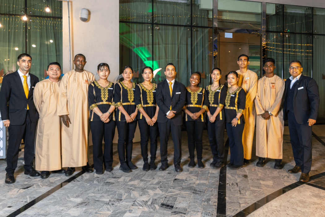 The Grand Millennium Muscat team gathered to welcome guests to their exclusive Ramadan preview, setting the tone for an evening built around seasonal flavours and warm hospitality.